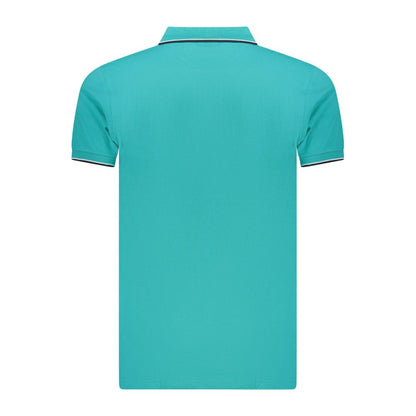 Polo Shirt by Norway 1963 for men in cotton blue presents a crisp silhouette, artfully detailed with a crisp and crisp .