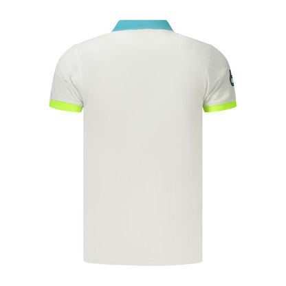 Norway 1963 Men's Short-Sleeve Cotton Polo Shirt - White