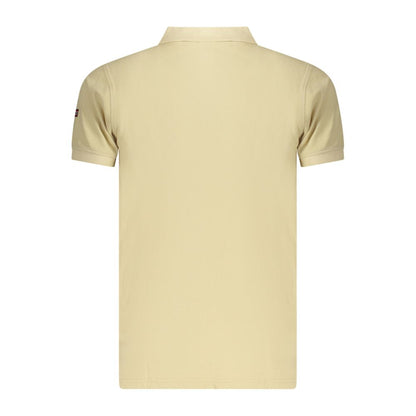 Polo Shirt by Norway 1963 for men in cotton beige presents a distinguished silhouette, showcasing a sophisticated and distinguished for a truly distinguished finish.