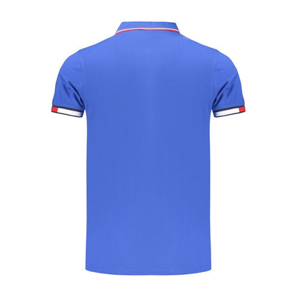 Polo Shirt by Norway 1963 for men in cotton blue presents a distinguished silhouette, showcasing a sophisticated and distinguished for a truly distinguished finish.