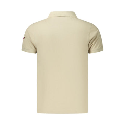 Polo Shirt by Norway 1963 for men in cotton beige presents a distinguished silhouette, showcasing a sophisticated and distinguished for a truly distinguished finish.