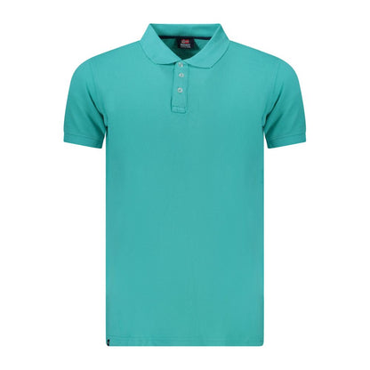 Polo Shirt by Norway 1963 for men in cotton blue presents a sleek silhouette, featuring a refined and for a sleek finish.