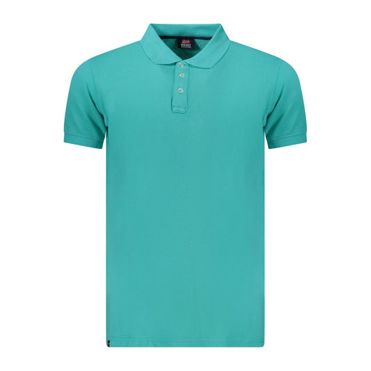 Polo Shirt by Norway 1963 for men in cotton blue presents a sleek silhouette, featuring a refined and for a sleek finish.