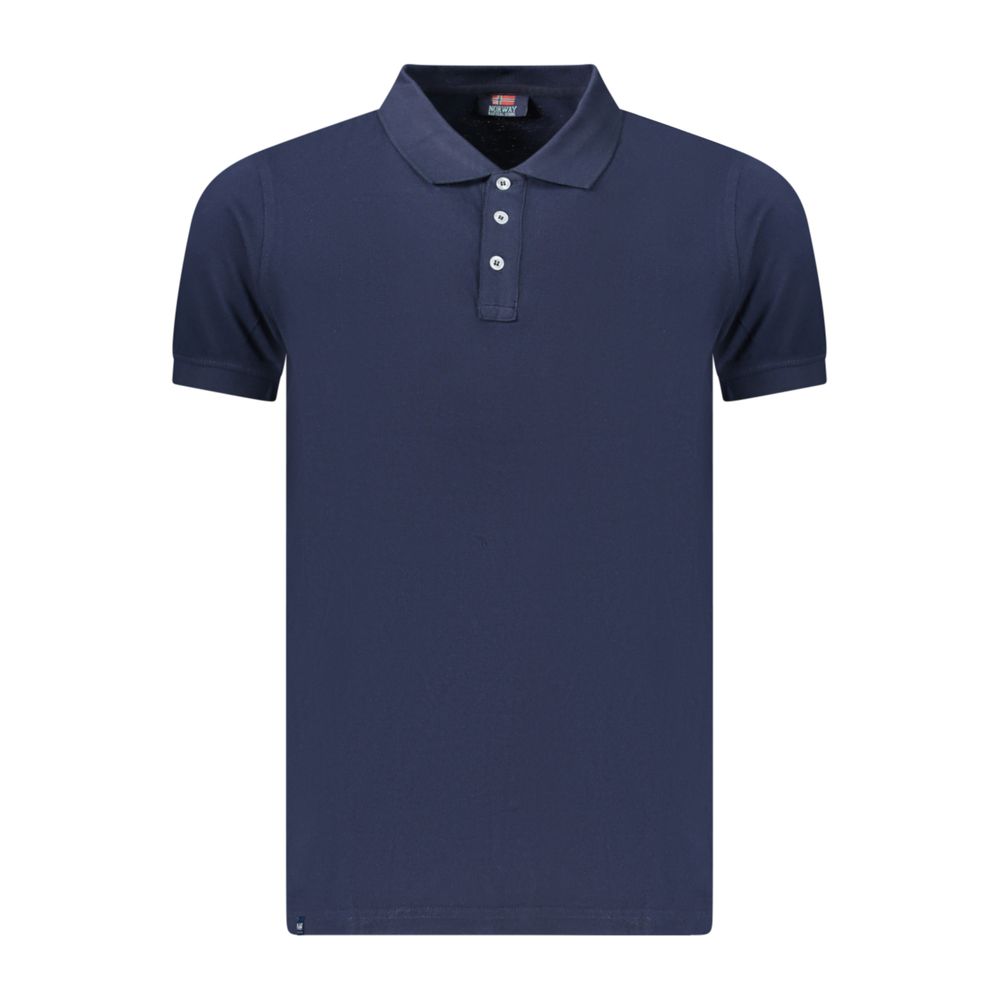 This Polo Shirt by Norway 1963 for men in cotton blue presents a flawless silhouette, showcasing flawless detailing and a refined for a truly flawless aesthetic.