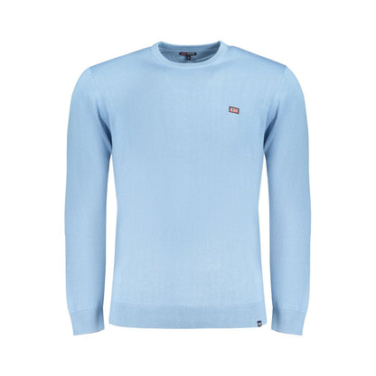 Norway 1963 Men's Crew Neck Cotton Sweatshirt - Blue