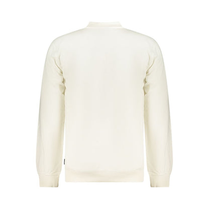 Sweatshirt by Fila for men in cotton polyester white presents a smart casual silhouette, featuring a smart casual and for a sophisticated look.