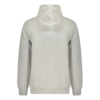 Sweatshirt by Fila for men in cotton polyester gray features an provocated silhouette, detailed with a provocated and a refined for a sophisticated aesthetic.