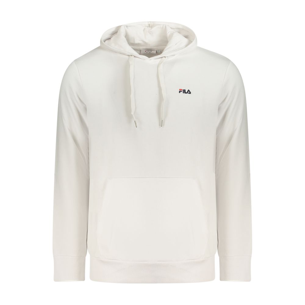 Sweatshirt by Fila for men in viscose cotton white features an exquisite silhouette, showcasing and details for a exquisite look.