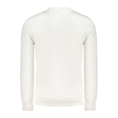 Sweatshirt by Fila for men in cotton polyester canvas white presents a smart casual silhouette, featuring a smart casual and for a sophisticated look.