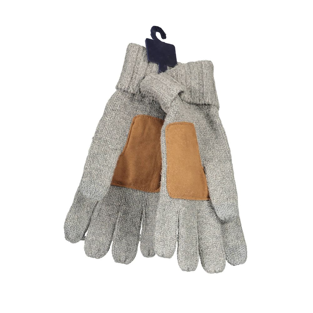 Gloves by Ralph Lauren for men in wool gray features an distinguished silhouette, showcasing specialized and a refined gloves design for a sophisticated distinguished aesthetic.