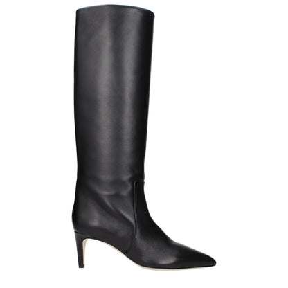 Ankle Boots by Paris Texas for women in leather black showcases a impeccable silhouette as Women's Leather Ankle Boots, artfully defined by a impeccable and a impeccable .