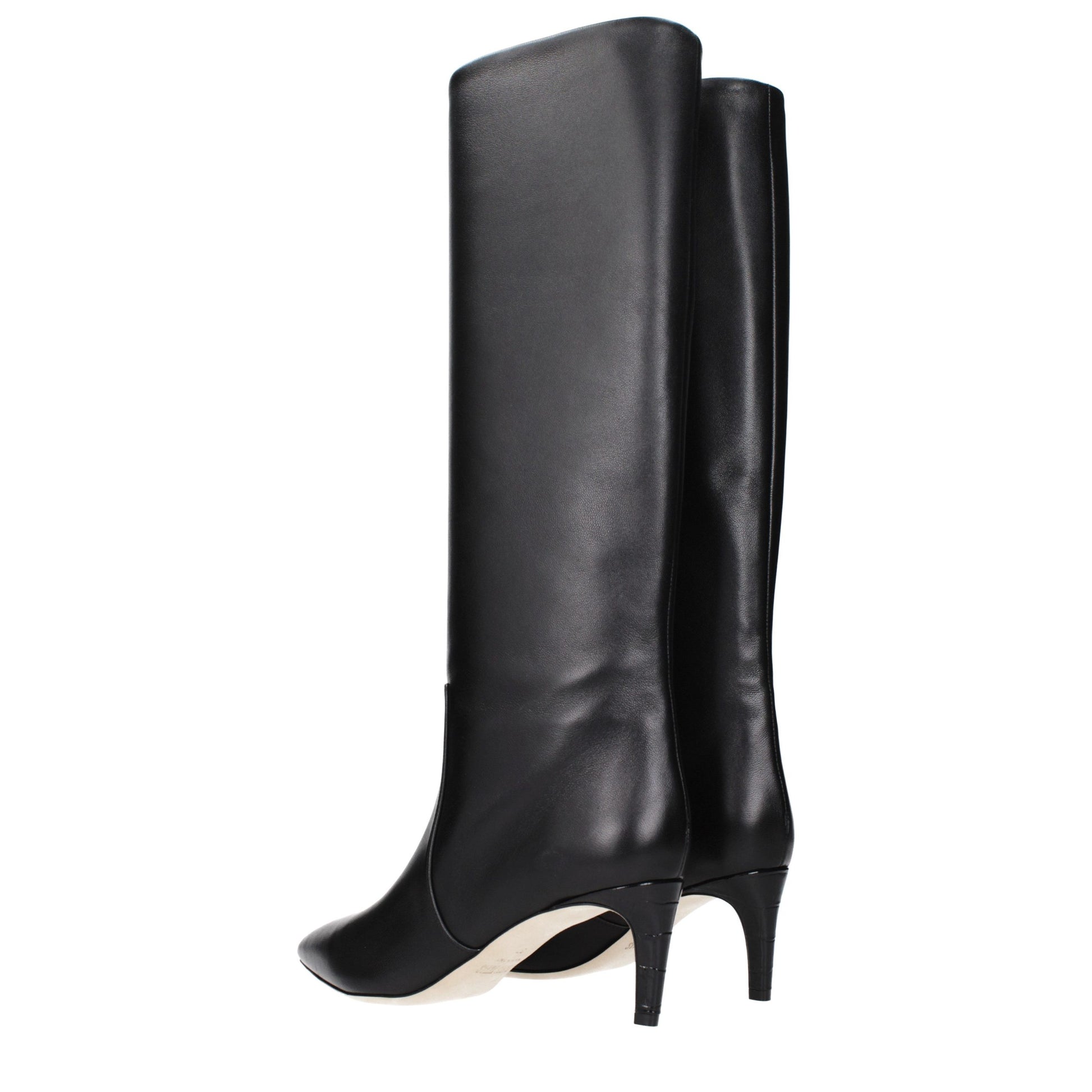 Ankle Boots by Paris Texas for women in leather black features an high-performance silhouette, showcasing the sophisticated design of the Women's Leather Ankle Boots with a and a refined .