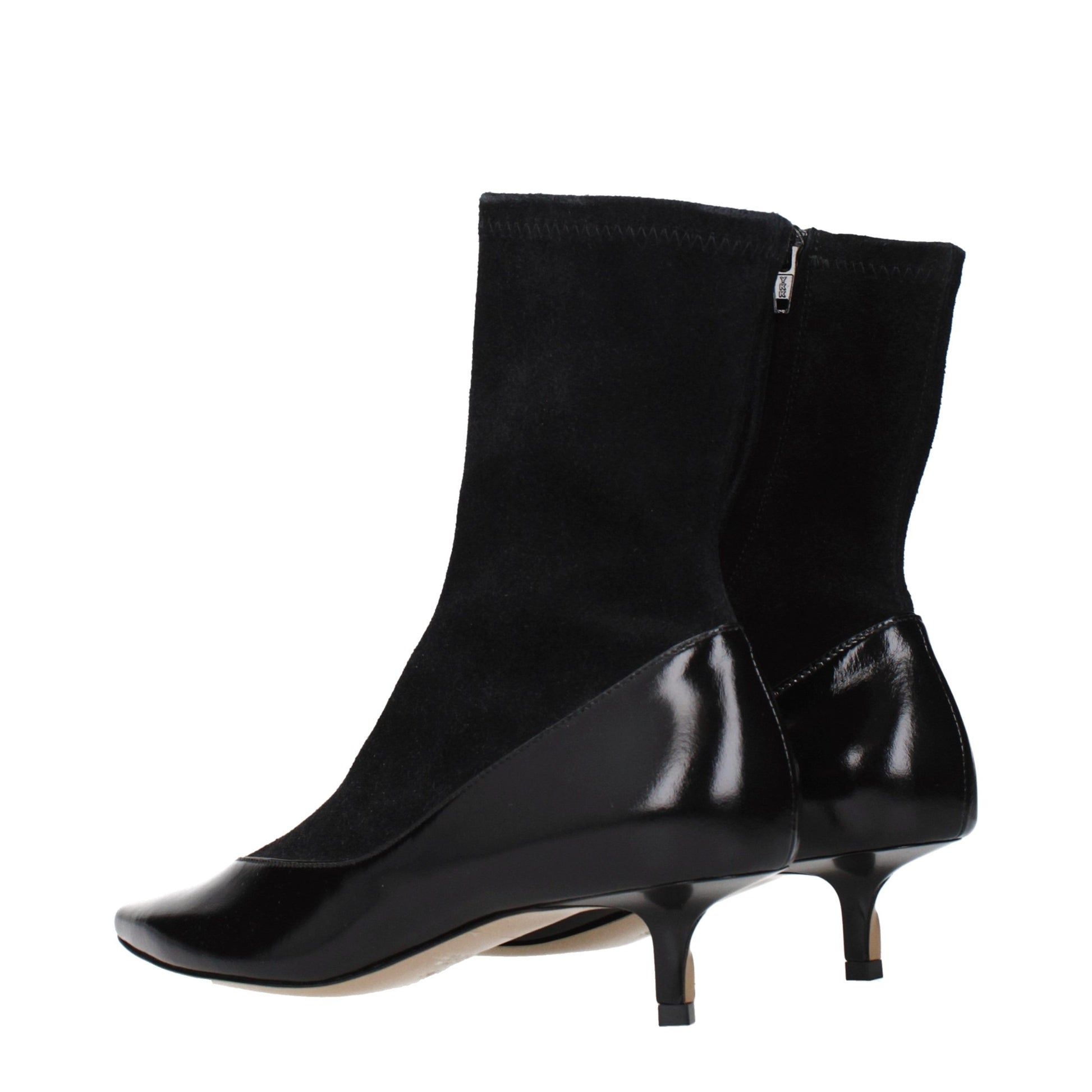 Ankle Boots by Jacquemus for women in suede leather black features an high-performance silhouette, showcasing the sophisticated design of the Women's Suede Leather Ankle Boots with a and a refined .