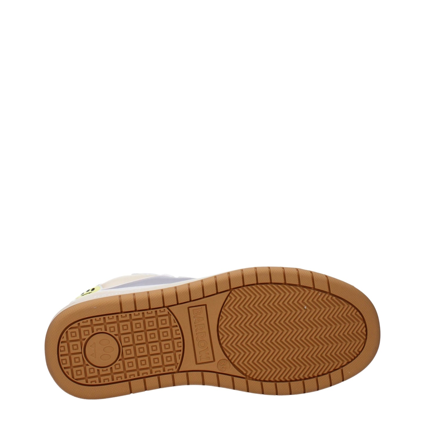 Sneakers by Barrow for women in leather beige presents a impeccable silhouette as Women's Low Top Leather Sneakers, expertly defined by a impeccable low-top style for a impeccable, high-fashion look.