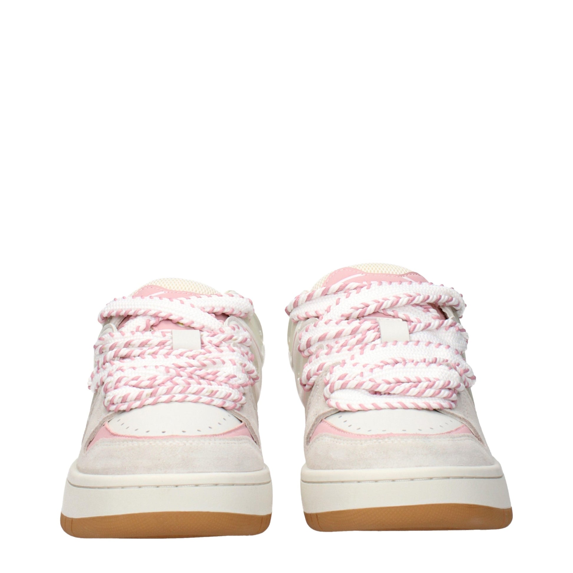 Sneakers by Barrow for women in leather white presents a sumptuous silhouette, artfully capturing the essence of the Women's Low Top Leather Sneakers with its sumptuous low-top style design.