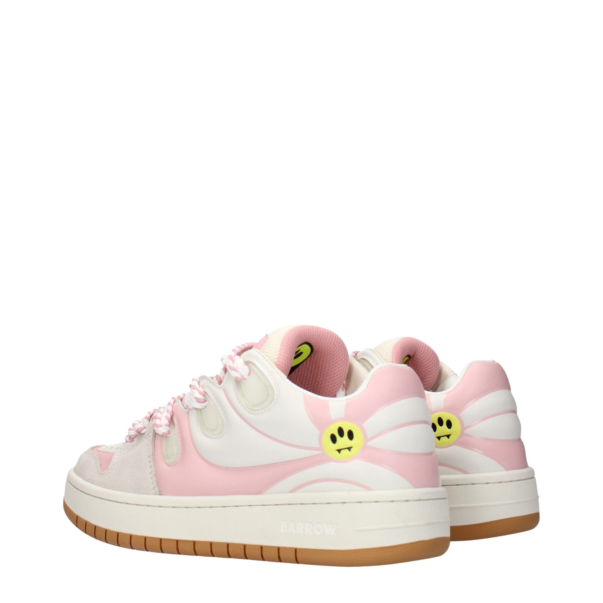 Sneakers by Barrow for women in leather white features an timeless silhouette from the Women's Low Top Leather Sneakers collection, showcasing a signature low-top style with an timeless finish.