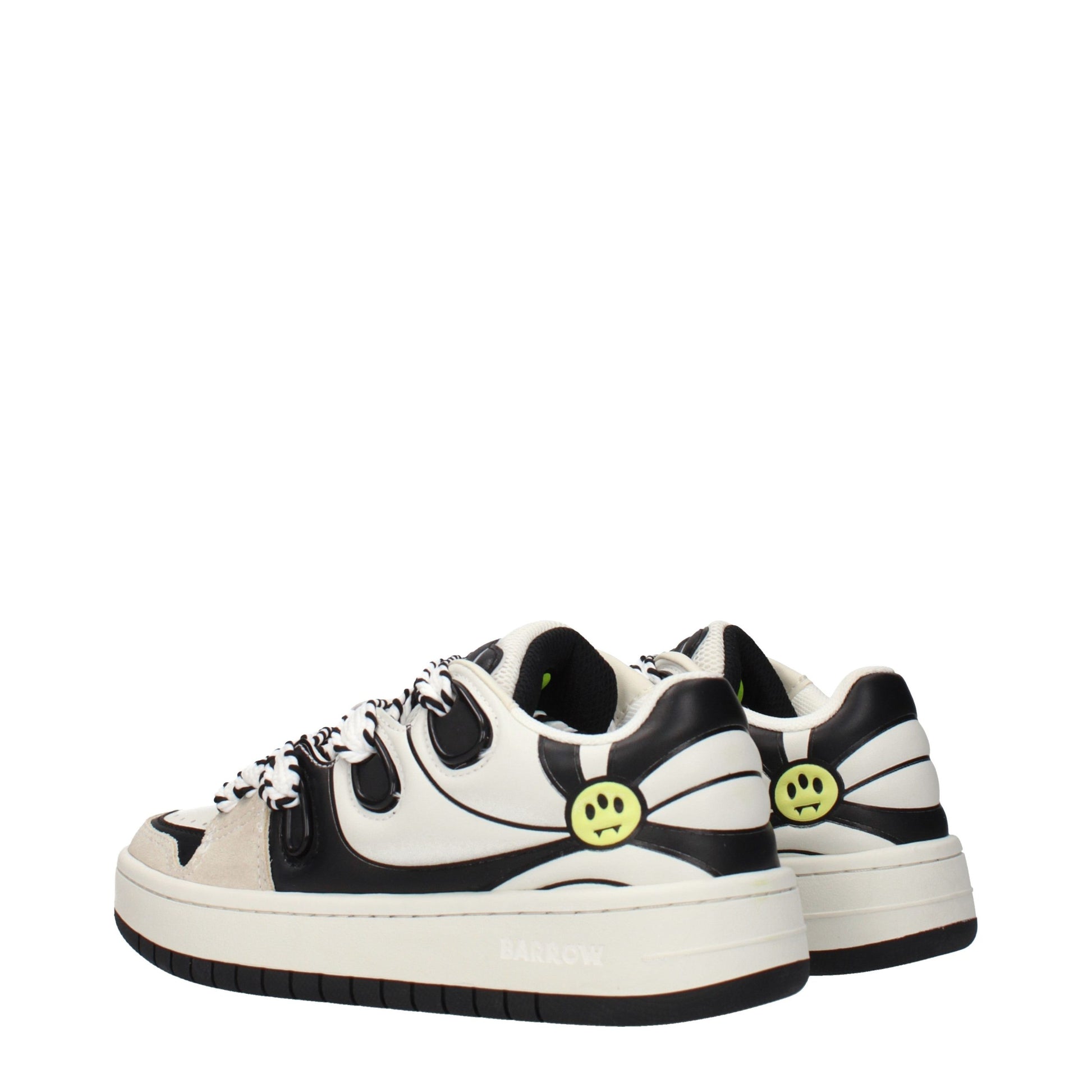 Sneakers by Barrow for women in leather beige features an fashionable silhouette, showcasing the premium Women's Fashion Leather Sneakers in a fashionable fashion style that offers a fashionable finish for refined style.
