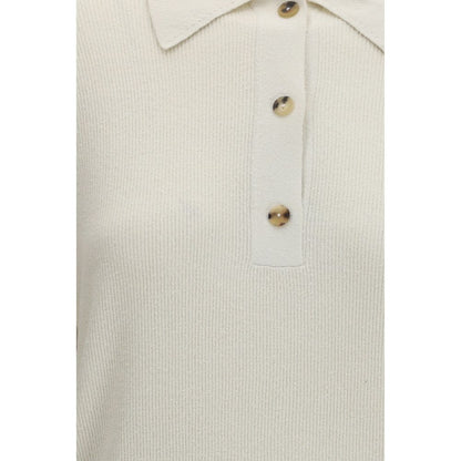 This Sweater by Calvin Klein for women in wool & silk beige presents a understated silhouette, featuring a sophisticated and for a understated finish.