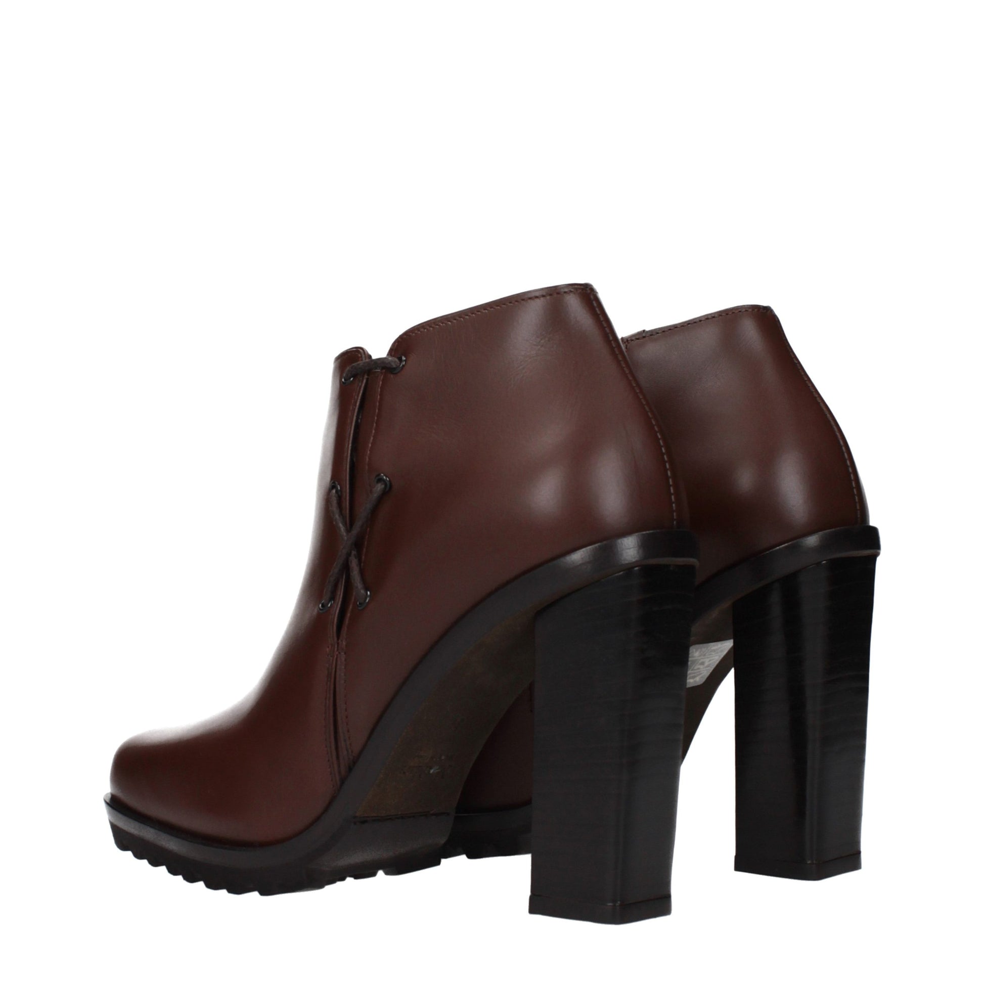Ankle Boots by Max Mara for women in leather brown showcases a ergonomic silhouette from the Women's Leather Ankle Boots collection, featuring a ergonomic and a ergonomic .