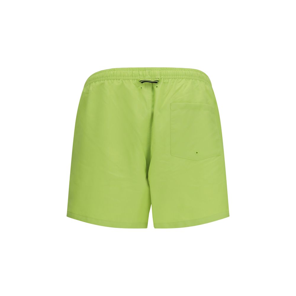 Swim Shorts by Fred Perry for men in polyester bicolour & signature features a resort ready silhouette, capturing the beach-ready style of the Laurel Perry Men's Polyester Swim Shorts collection.