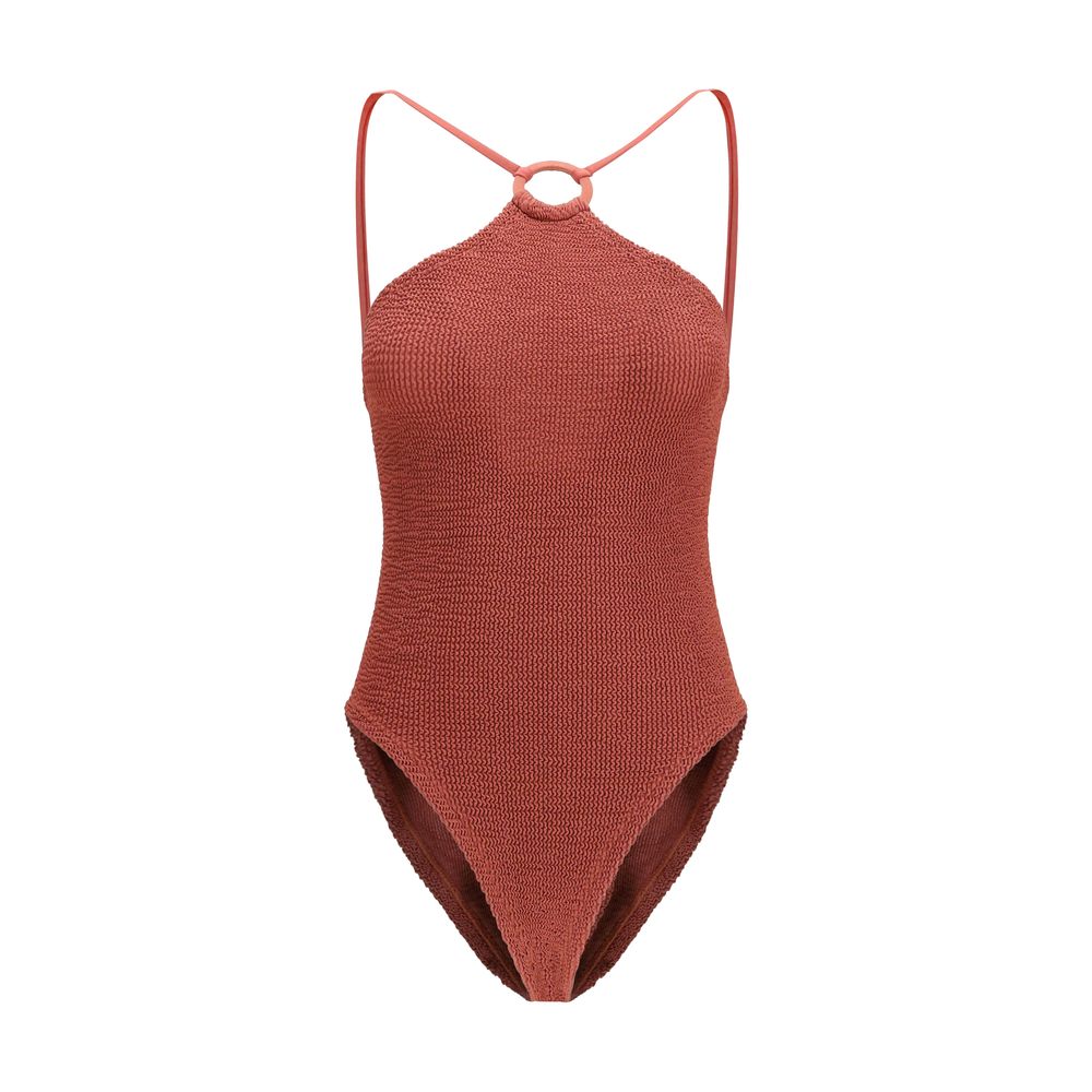 Hunza G Multicolor Polyamide One-Piece Swimsuit