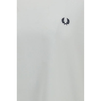 Fred Perry White Cotton Sportswear