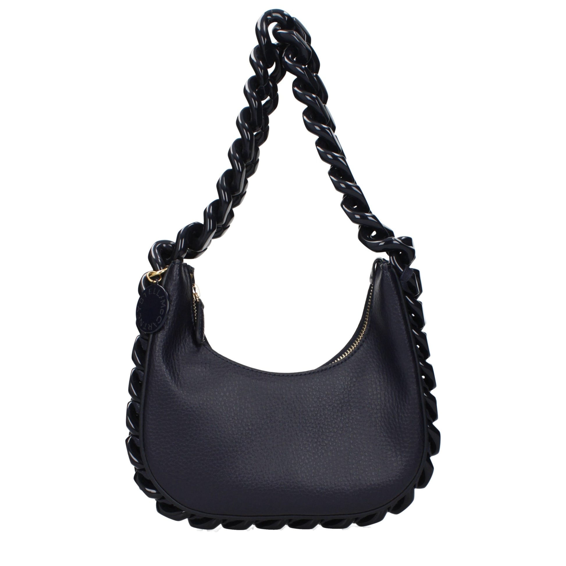 Shoulder Bag by Stella McCartney for women in leather blue features a effortless chic silhouette with a secure , ample , and versatile shoulder-strap for a effortless chic finish.