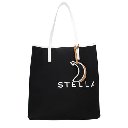 Shoulder Bag by Stella McCartney for women in fabric black features a stately silhouette, showcasing a secure , ample , and stately shoulder-strap for a stately finish.