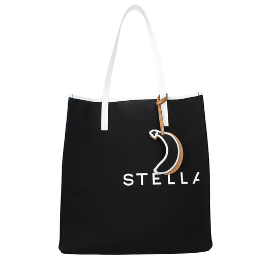 Shoulder Bag by Stella McCartney for women in fabric black features a stately silhouette, showcasing a secure , ample , and stately shoulder-strap for a stately finish.