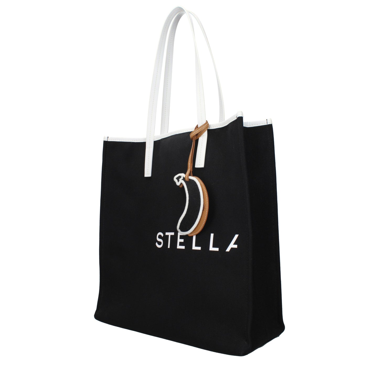 Shoulder Bag by Stella McCartney for women in fabric black features a effortless chic silhouette with a secure , ample , and versatile shoulder-strap for a effortless chic finish.