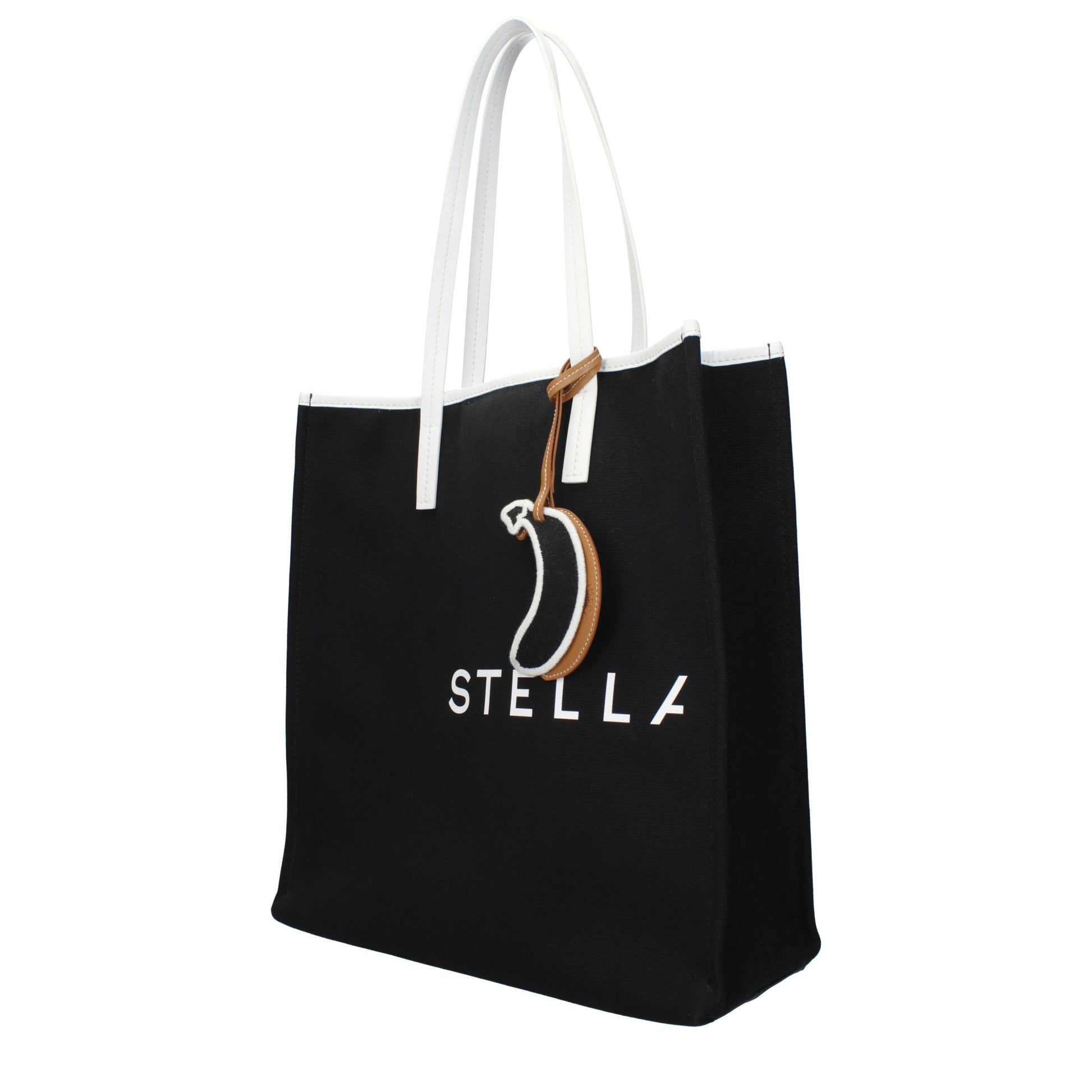 Shoulder Bag by Stella McCartney for women in fabric black features a effortless chic silhouette with a secure , ample , and versatile shoulder-strap for a effortless chic finish.