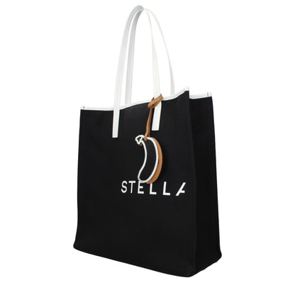 Shoulder Bag by Stella McCartney for women in fabric black features a effortless chic silhouette with a secure , ample , and versatile shoulder-strap for a effortless chic finish.