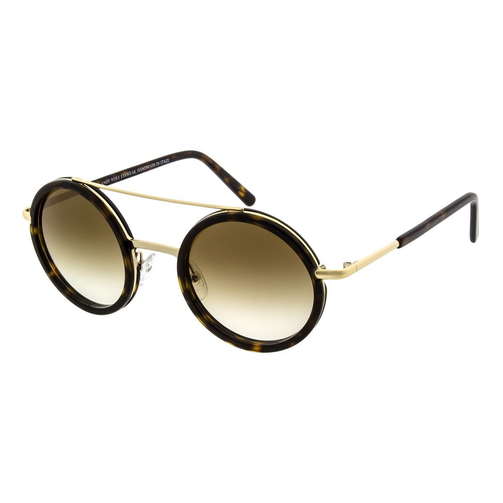 Eyeglasses Frames by Andy Wolf for unisex in and multicolor showcases an refined full-frame frame design featuring a sophisticated multicolor coloured frame for an refined and refined aesthetic.