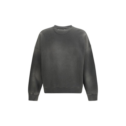 Sweatshirt by Golden Goose for men in cotton gray & gold features a unrivaled silhouette with a refined and unrivaled detailing for a sophisticated look.