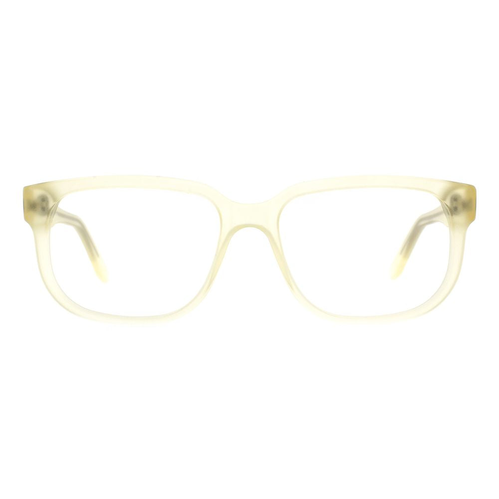 Eyeglasses Frames by Andy Wolf for men in acetate beige showcases a refined full-frame frame design with a refined beige coloured frame finish for a refined and sophisticated look.