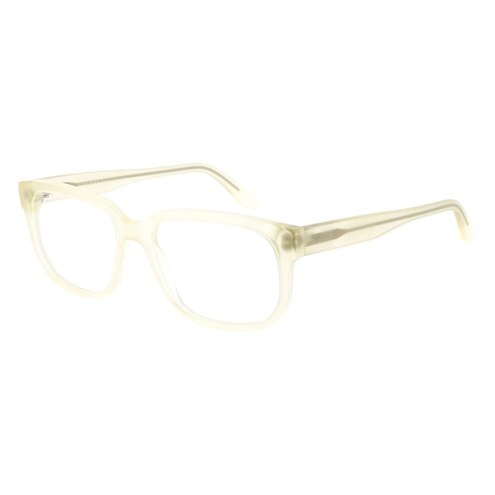 Eyeglasses Frames by Andy Wolf for men in acetate and beige showcases a refined silhouette, detailed with a beige coloured frame finish and a sophisticated full-frame frame design.