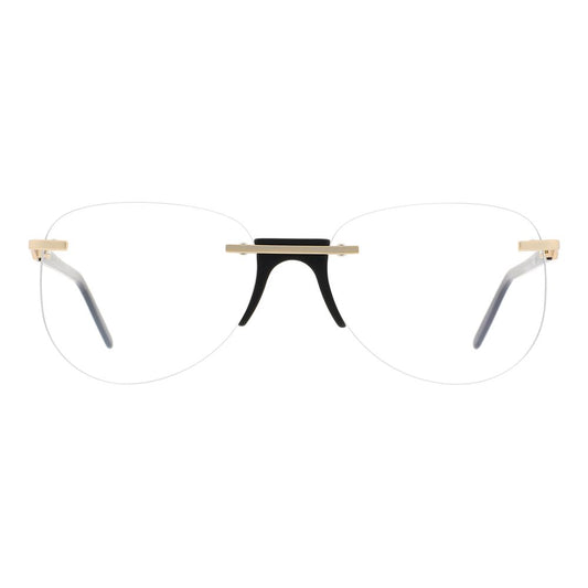 Eyeglasses Frames by Andy Wolf for unisex in and multicolor showcases a refined silhouette, detailed with a multicolor coloured frame finish and a sophisticated rimless frame design.