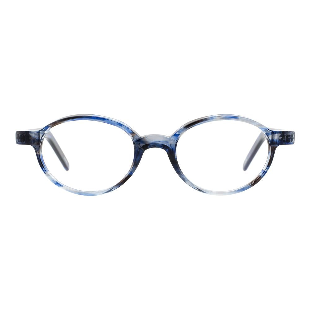 Eyeglasses Frames by Andy Wolf for unisex in blue showcases a refined full-frame frame design with a refined blue coloured frame finish for a refined and sophisticated look.