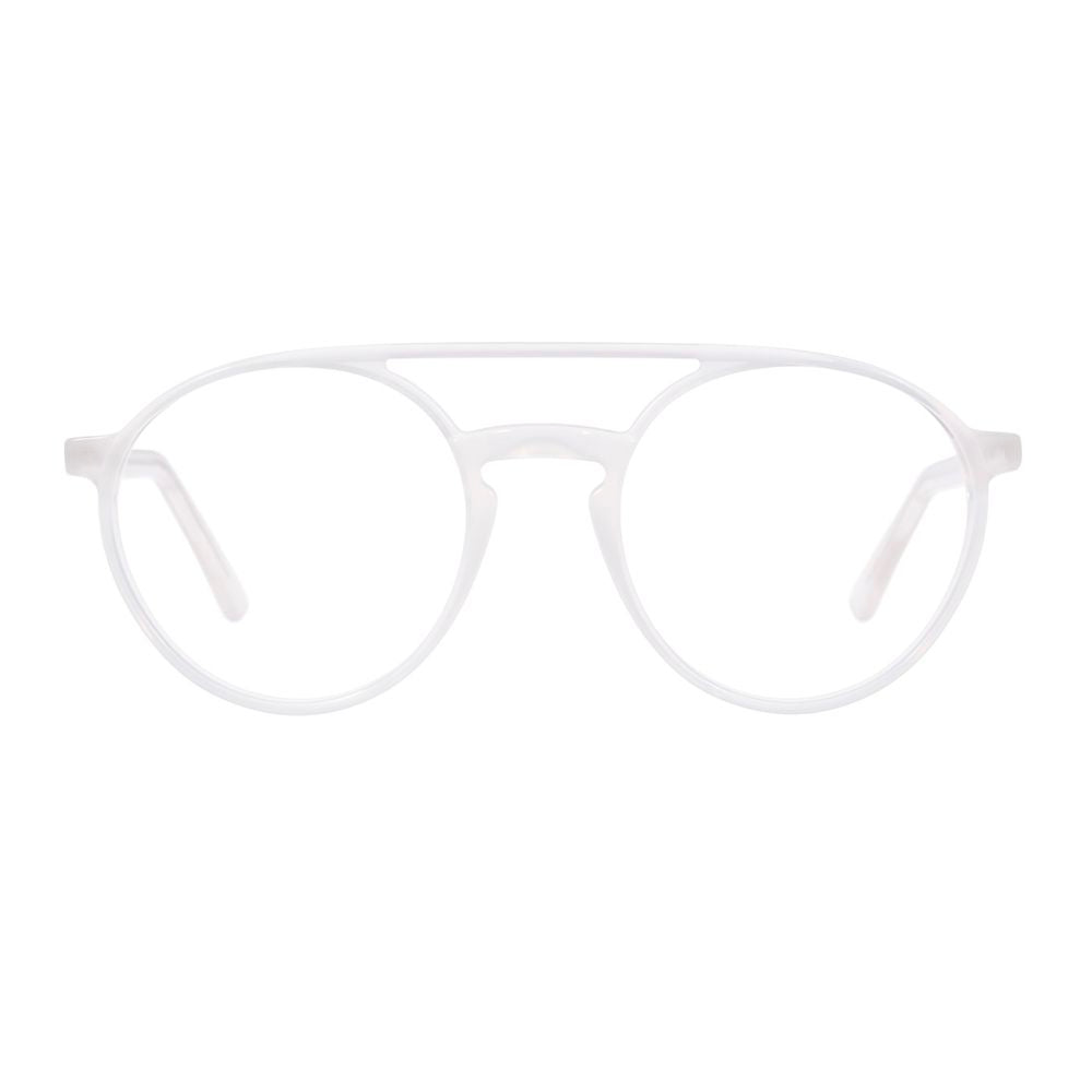 Eyeglasses Frames by Andy Wolf for unisex in transparent features an refined silhouette, showcasing the refined transparent coloured frame and sophisticated full-frame frame design.