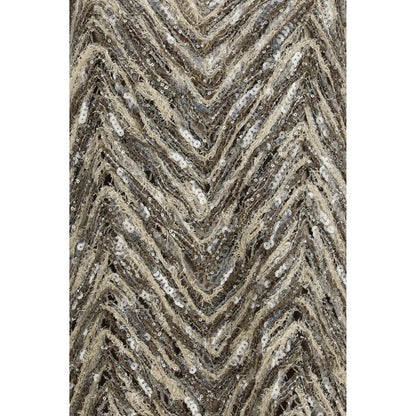 Dress by Brunello Cucinelli for women in nylon polyester linen & sequins beige, patterned & herringbone features an magnificent silhouette, artfully detailed with a magnificent and that flows into an magnificent short.