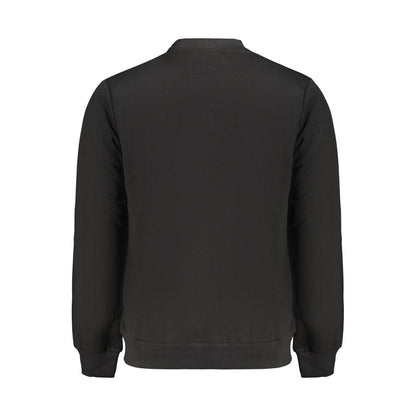 Sweatshirt by Fila for men in organic cotton & polyester black & print features an enviable silhouette, showcasing a premium and refined for a truly enviable finish.