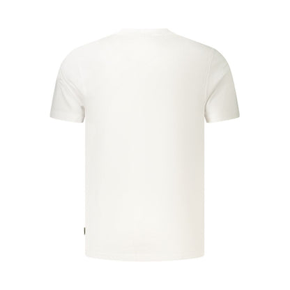 Activewear T-Shirt by Fila for men in organic cotton & canvas white features a dynamic silhouette with and enhanced by functional .
