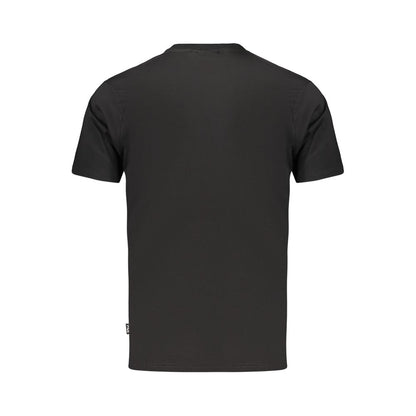 Activewear T-Shirt by Fila for men in organic cotton black & signature features an contemporary design with , a length, and a contemporary .
