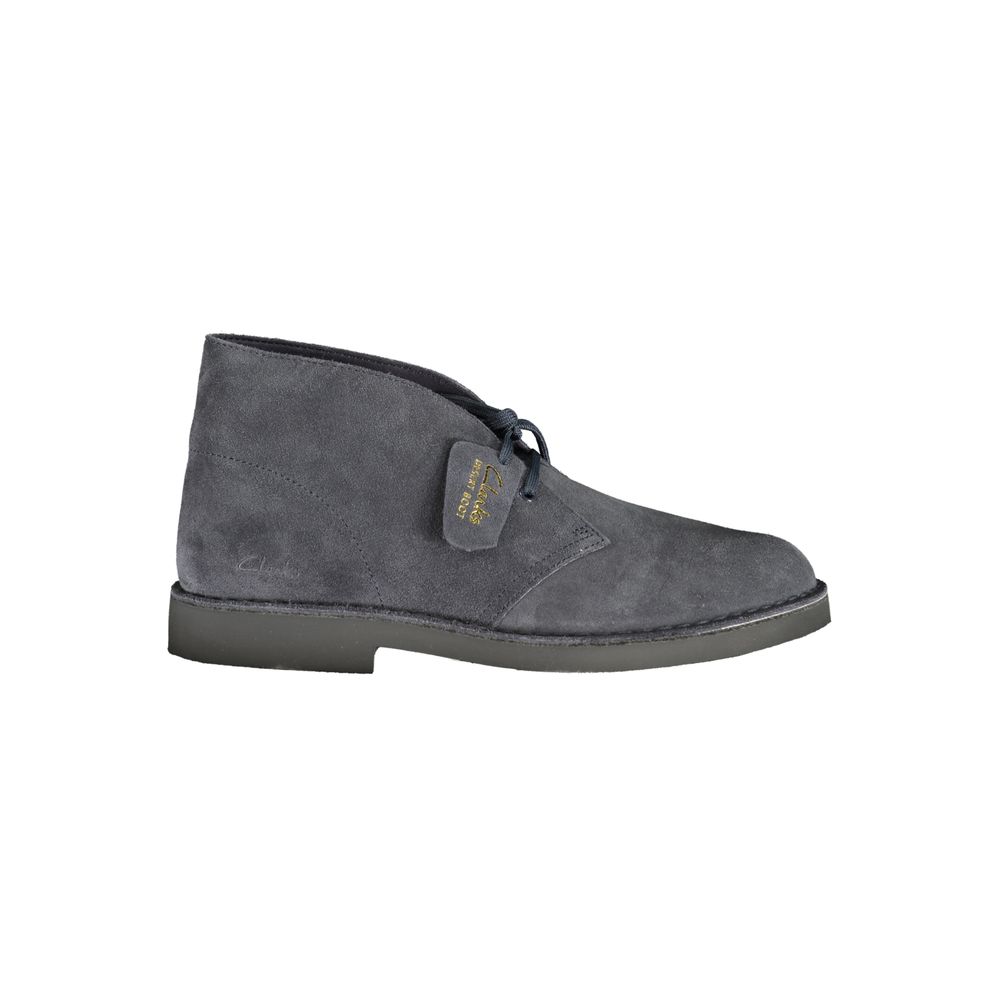 Lace-Up Ankle Boots by Clarks for men in polyurethane suede leather blue & print features an high-performance design from the Men's Polyurethane Suede Leather Lace-Up Ankle Boots collection, highlighting a high-performance and for a refined look.