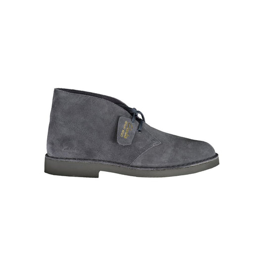 Lace-Up Ankle Boots by Clarks for men in polyurethane suede leather blue & print features an high-performance design from the Men's Polyurethane Suede Leather Lace-Up Ankle Boots collection, highlighting a high-performance and for a refined look.