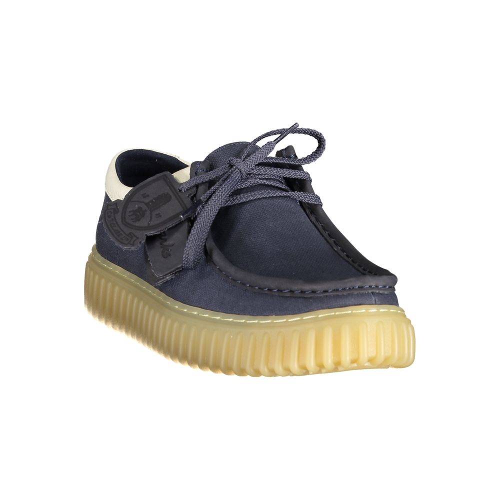Loafer Loafers Slip-On Lace-Up Shoes by Clarks for men in polyester polyurethane leather blue & print showcases a timeless Men's Polyester Polyurethane Leather Loafer Loafers Slip-On Lace-Up Shoes aesthetic, defined by its timeless and elegant .