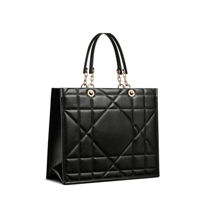 Tote Bag by Dior for women in suede leather black showcases a statuesque Suede Leather Tote Bag design, featuring a secure , ample , and versatile shoulder-strap for a statuesque finish.
