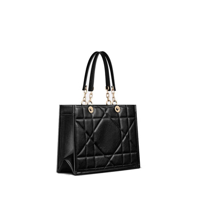 Tote Bag by Dior for women in suede leather black features a jet-set Suede Leather Tote Bag design, complete with a secure , ample , and versatile shoulder-strap for a jet-set look.