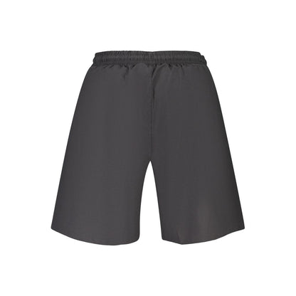 Swim Shorts by Fila for men in polyester black & print presents a beach chic silhouette from the Men's Polyester Swim Shorts collection, showcasing a beach chic cut for a refined poolside look.