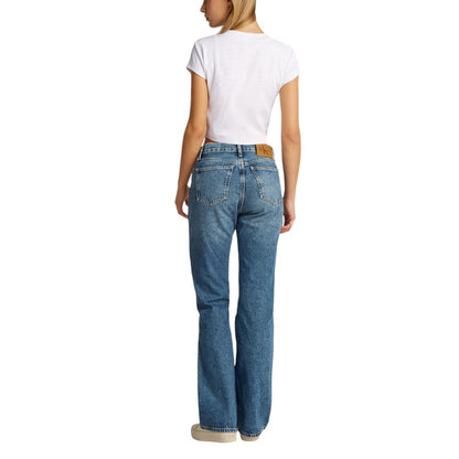 Calvin Klein Jeans Women's Short-Sleeve Stretch Cotton T-Shirt - White